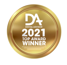 selos dental advisor 2021 2 - Melhor clareador dental de uso caseiro dos EUA pelo segundo ano consecutivo!
