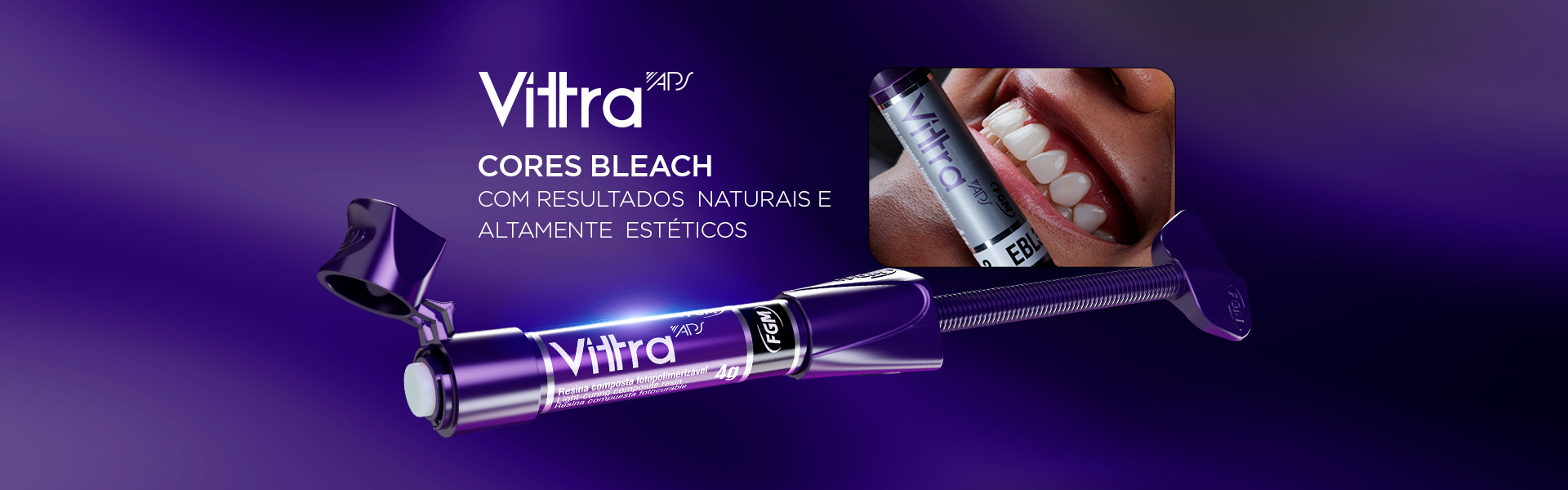 Capa VitraAps CoresBleach - Resinas Vittra, cores Bleach