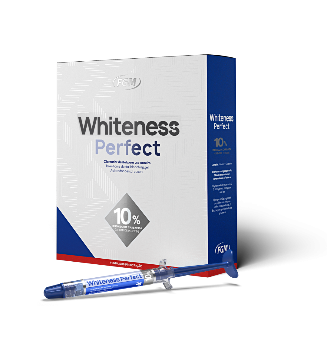 kit perfect 10 1 - Equilibrando o sorriso com Whiteness Perfect e faceta direta
