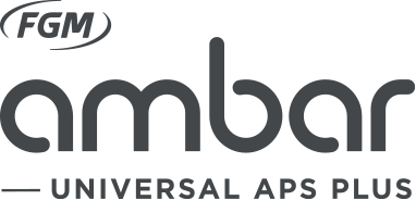 Ambar Universal APS PLUS Logo - Linha Ambar