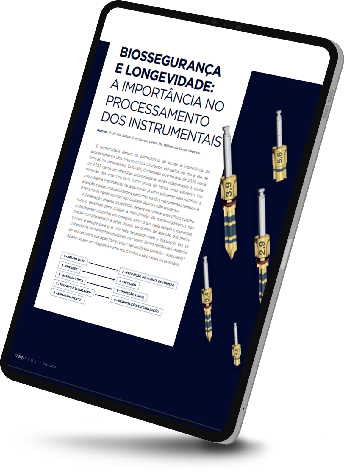 Mockuptablet revista tablet - FGM News 2024 Magazine