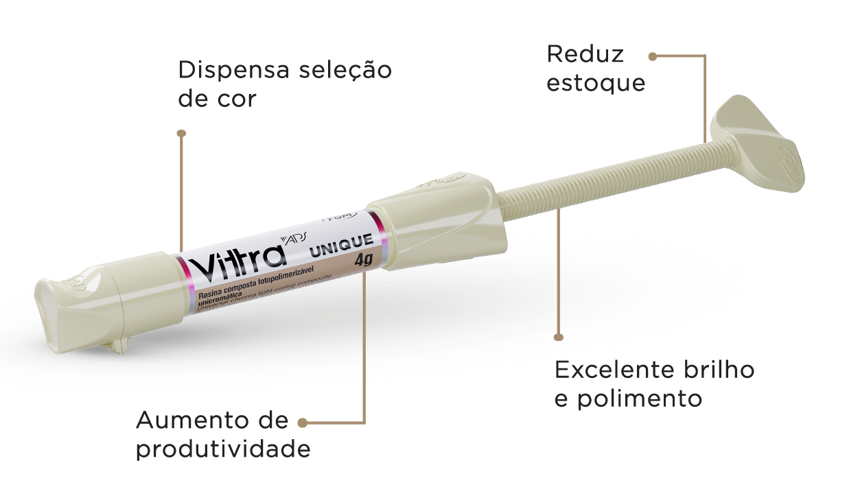 PT vittra unique deitada - Vittra APS Unique - Resina unicromática