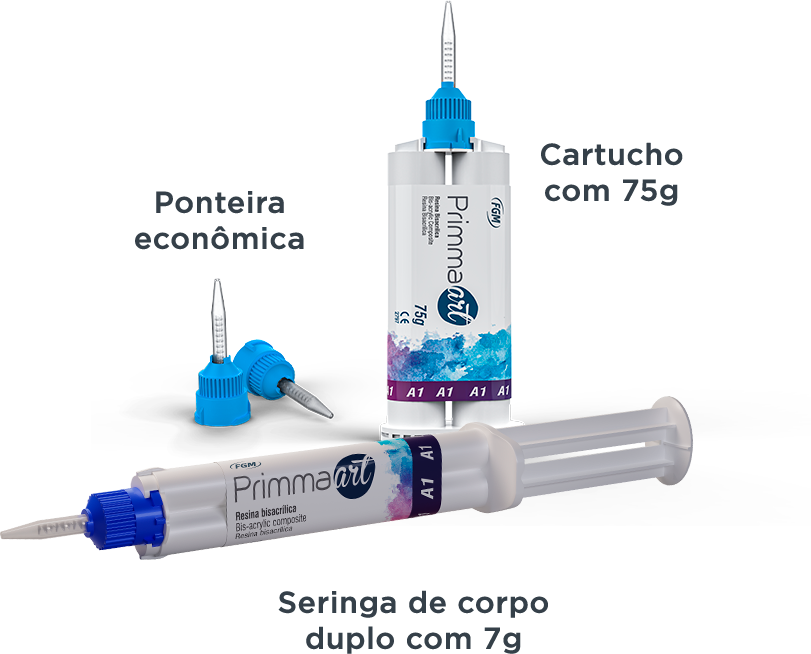 Trio Primmart PT - PrimmaArt - Confecção de provisórios