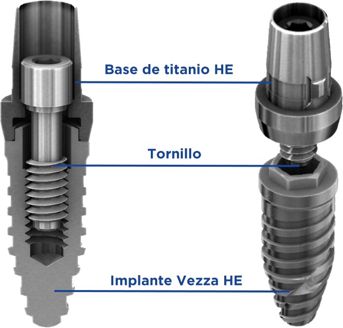 base de titanio 2-ES