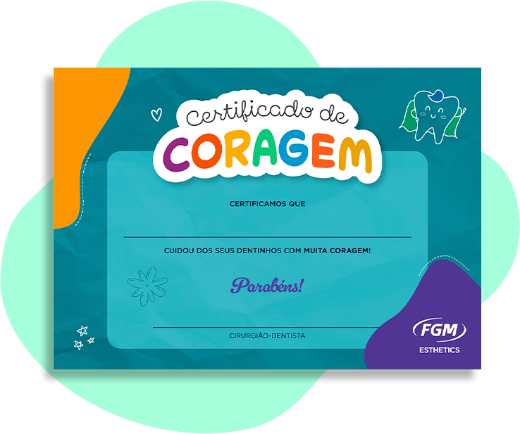 Certificado de coragem odontoped fundo - Linha Resinas Odontopediatria Certificado de coragem odontoped fundo - Linha Resinas Odontopediatria