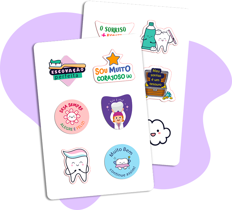 cartela fig odontopediatria fundo - Linha Resinas Odontopediatria cartela fig odontopediatria fundo - Linha Resinas Odontopediatria