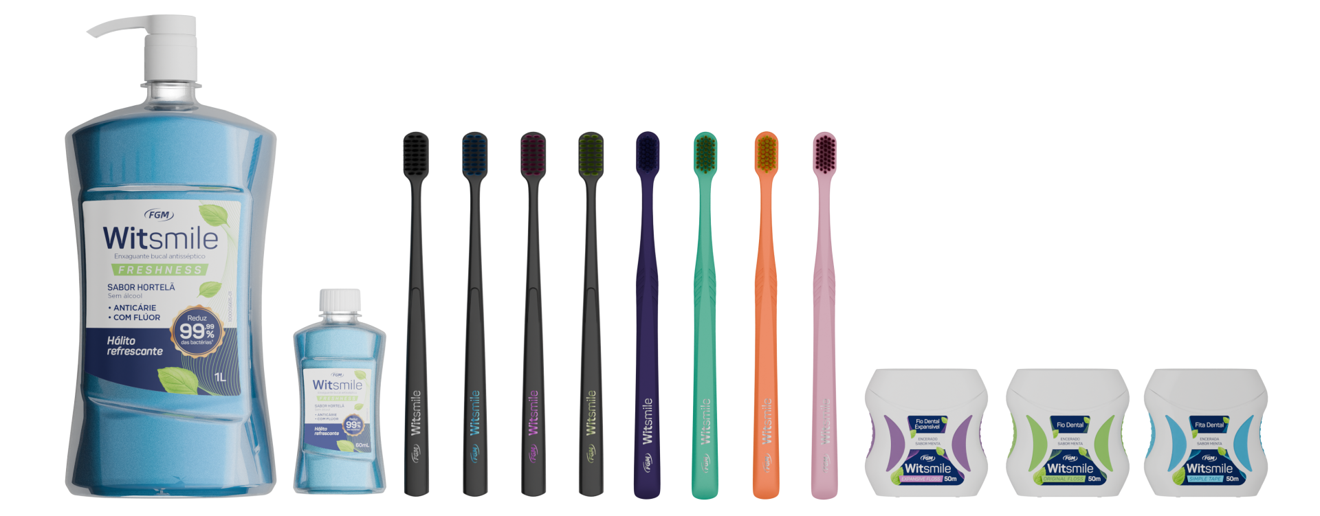 Linha de produtos Witsmile FGM