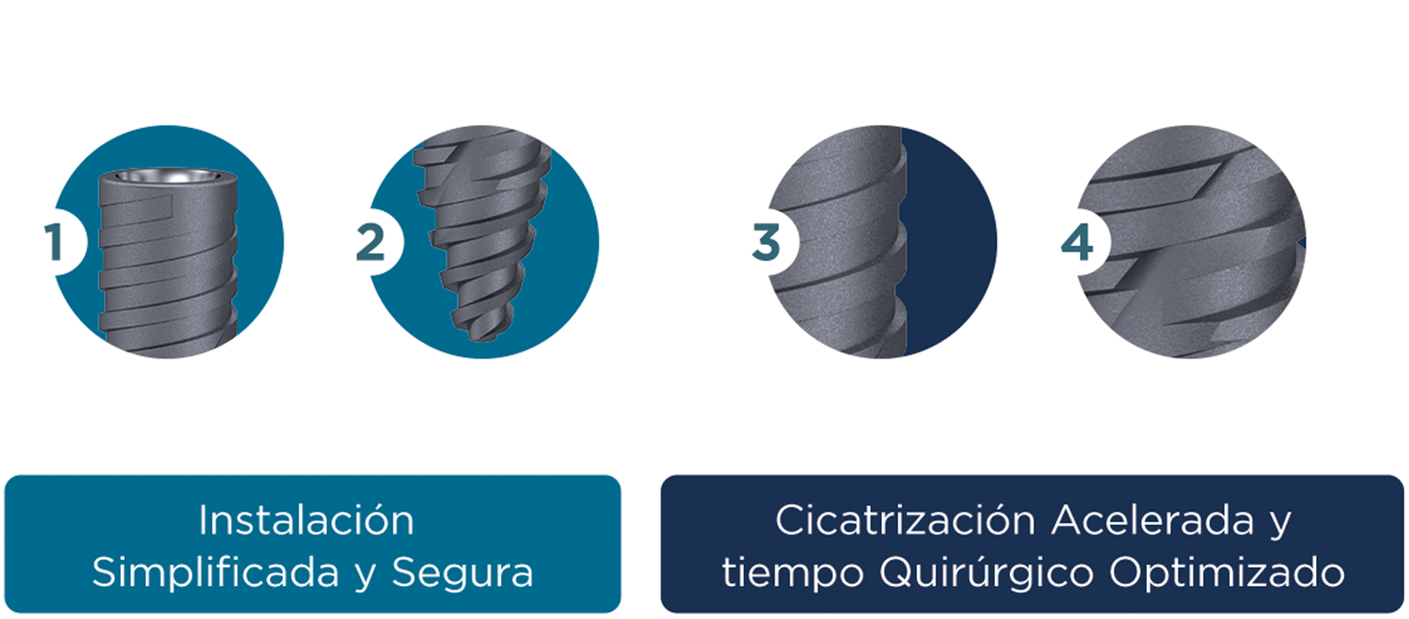 medidas design hibrido aikkon es - Sistema de Implantes Aikkon