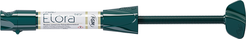 ELORA ESMALTE deitada - Elóra APS: o sistema de cores que revoluciona a estética em resina composta Elóra APS-cor esmalte